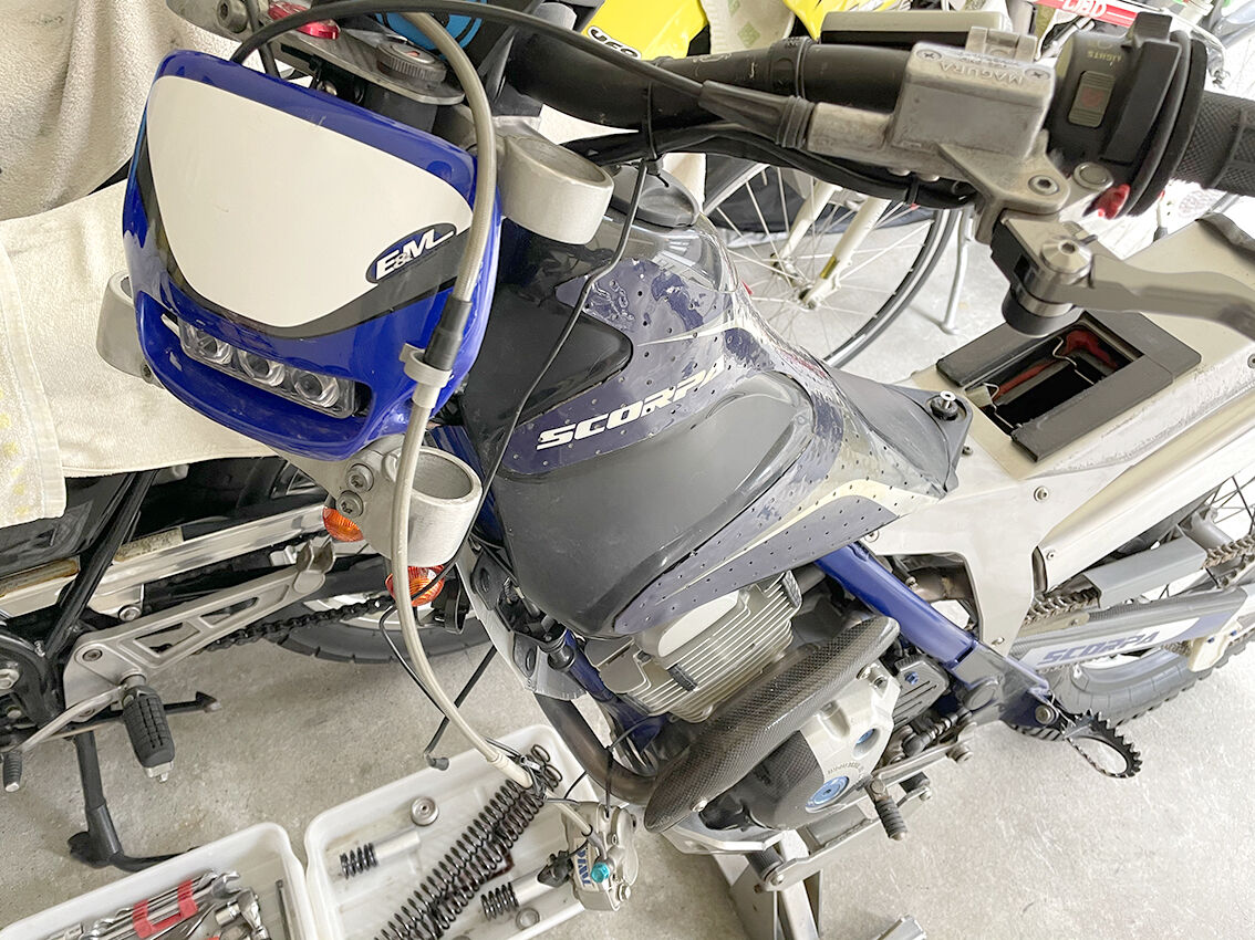 TY-Sのフロントフォークシール交換 : ONE DAY - Around and Around -