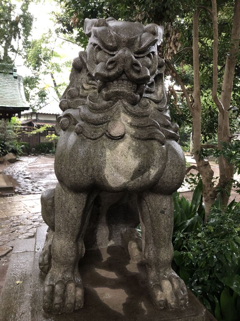 奥沢神社の狛犬達 東京狛犬俱楽部 Blog