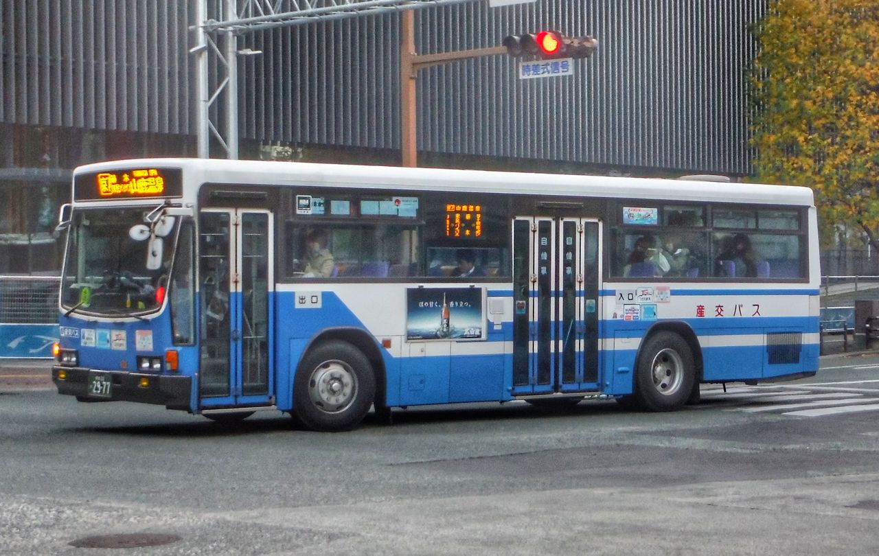 九州産交バス 熊本22か2977 : 🚌BUS画像館熊本🚏熊本バス 8月