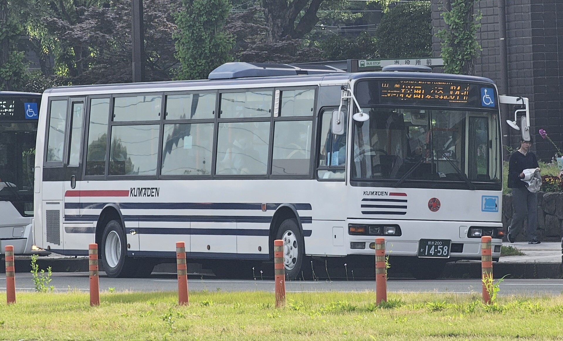 熊本電気鉄道 熊本200か1458 : 🚌BUS画像館熊本🚏九州産交バス 空港