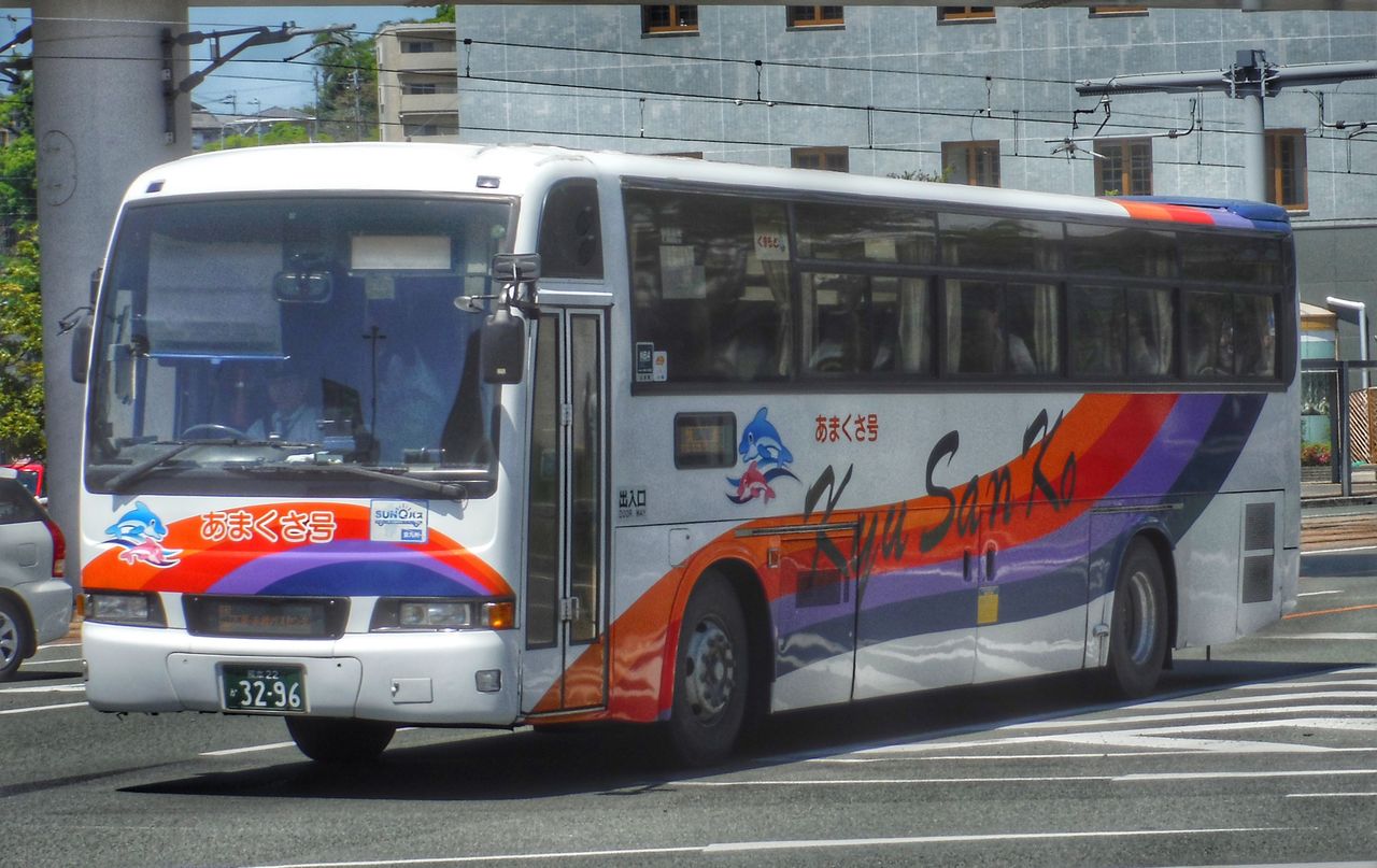 産交バス 熊本22か3296 : 🚌BUS画像館熊本🚏九州産交バス 空港