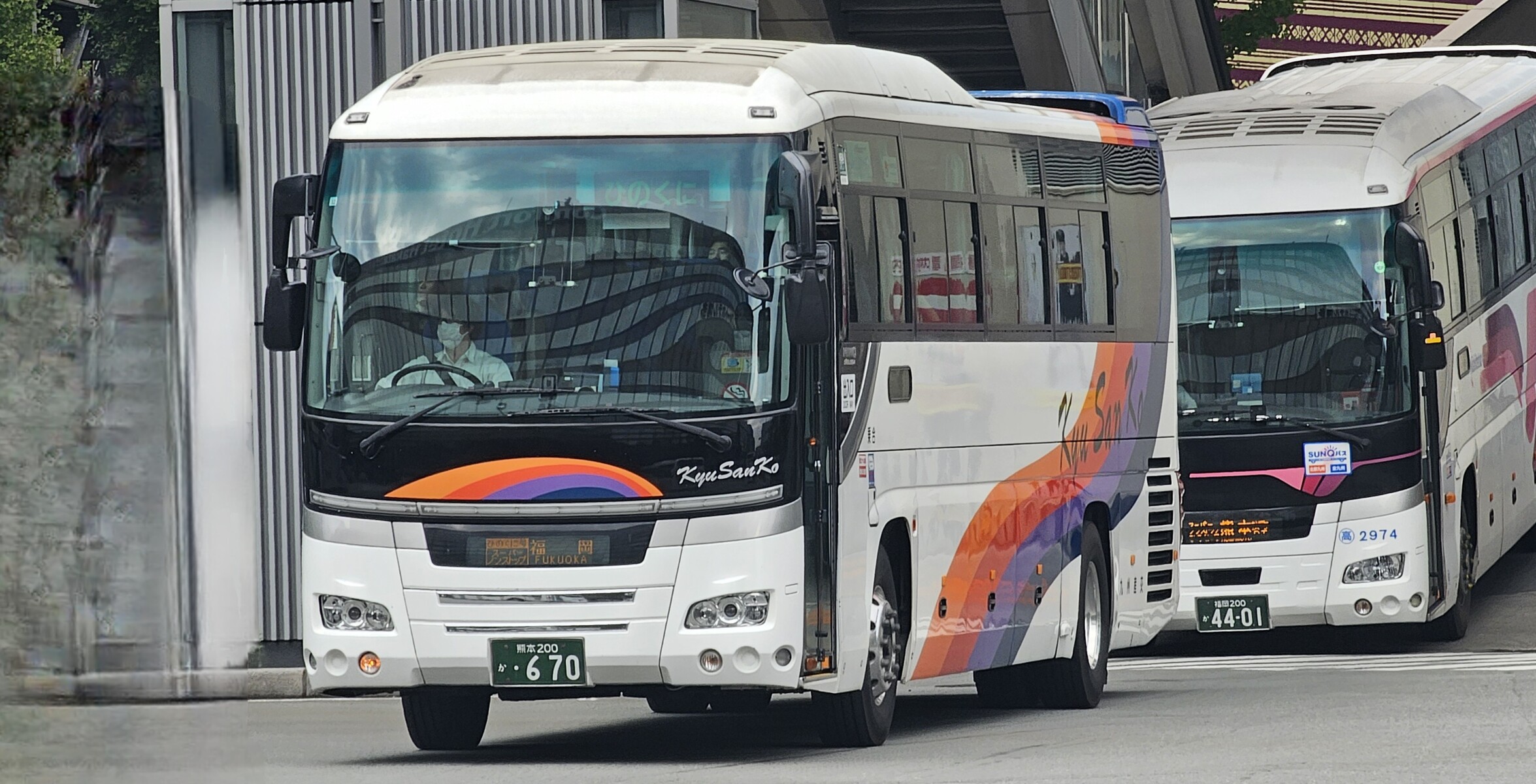 九州産交バス 熊本200か670 : 🚌BUS画像館熊本🚏九州産交バス 空港