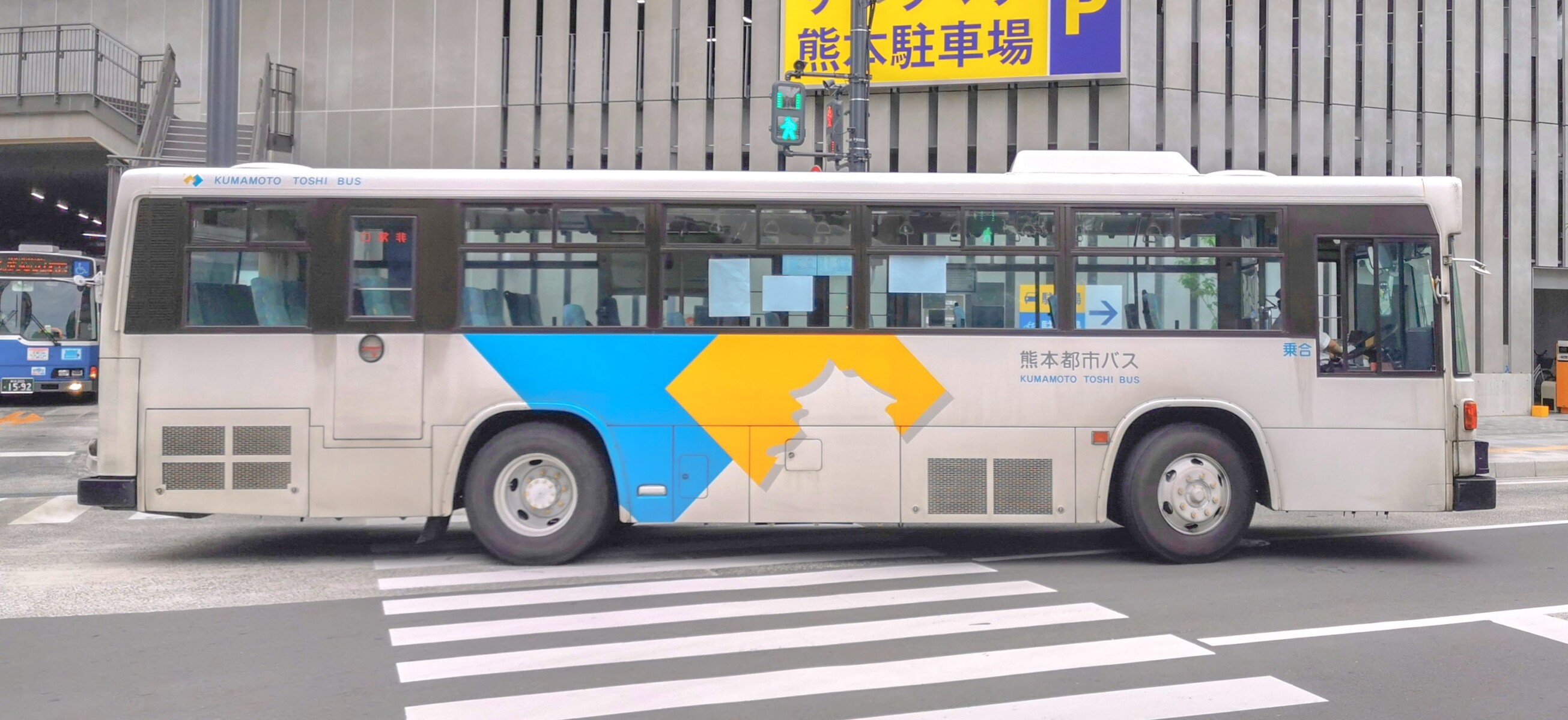 熊本都市バス 熊本22か3012 : 🚌BUS画像館熊本🚏熊本バス 8月