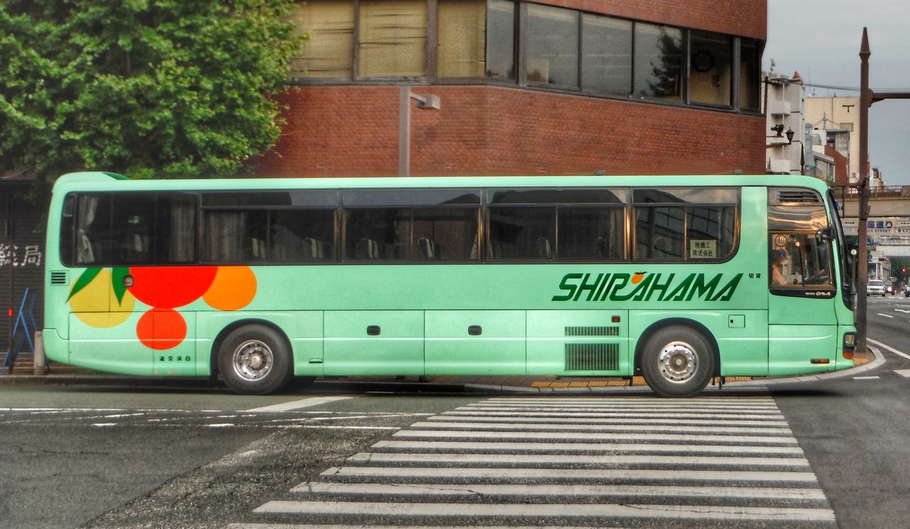 浜の白熊 白浜交通 熊本22か3287 : 🚌BUS画像館熊本🚏九州産交バス 空港