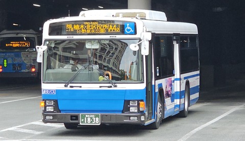 バズ 九州産交バス 熊本200か1838 : 🚌BUS画像館熊本🚏九州産交バス 運転