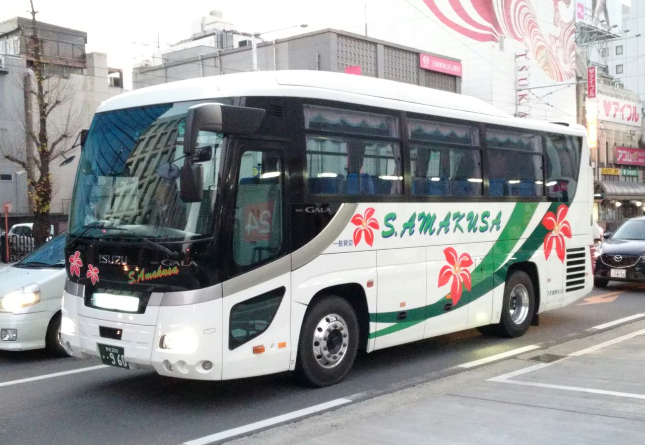 下天草観光バス 熊本200か960 : 🚌BUS画像館熊本🚏くまモンのIC