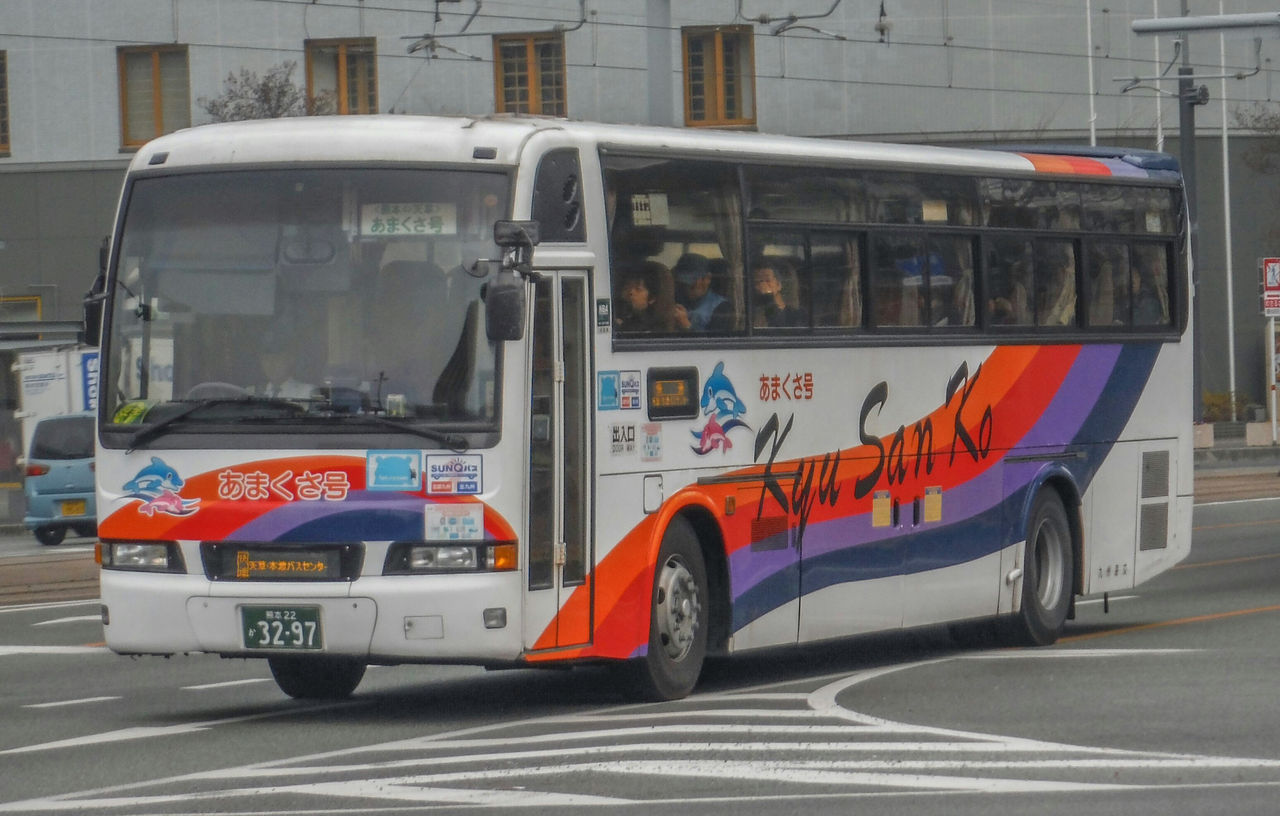 産交バス 熊本22か3297 : 🚌BUS画像館熊本🚏熊本県内のバス事業者5