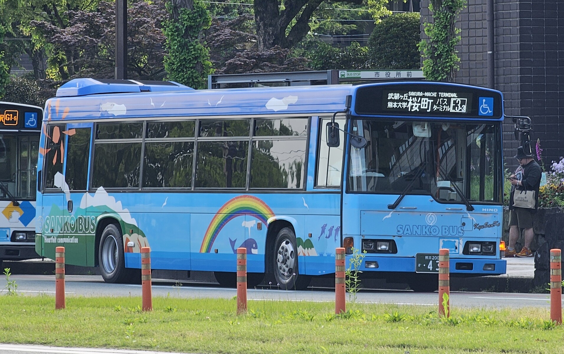 小熊 九州産交バス 熊本200か432 : 🚌BUS画像館熊本🚏九州産交バス 空港