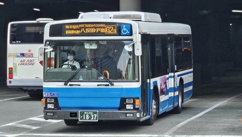 九州産交バス 熊本200か1837 : 🚌BUS画像館熊本🚏九州産交バス 空港