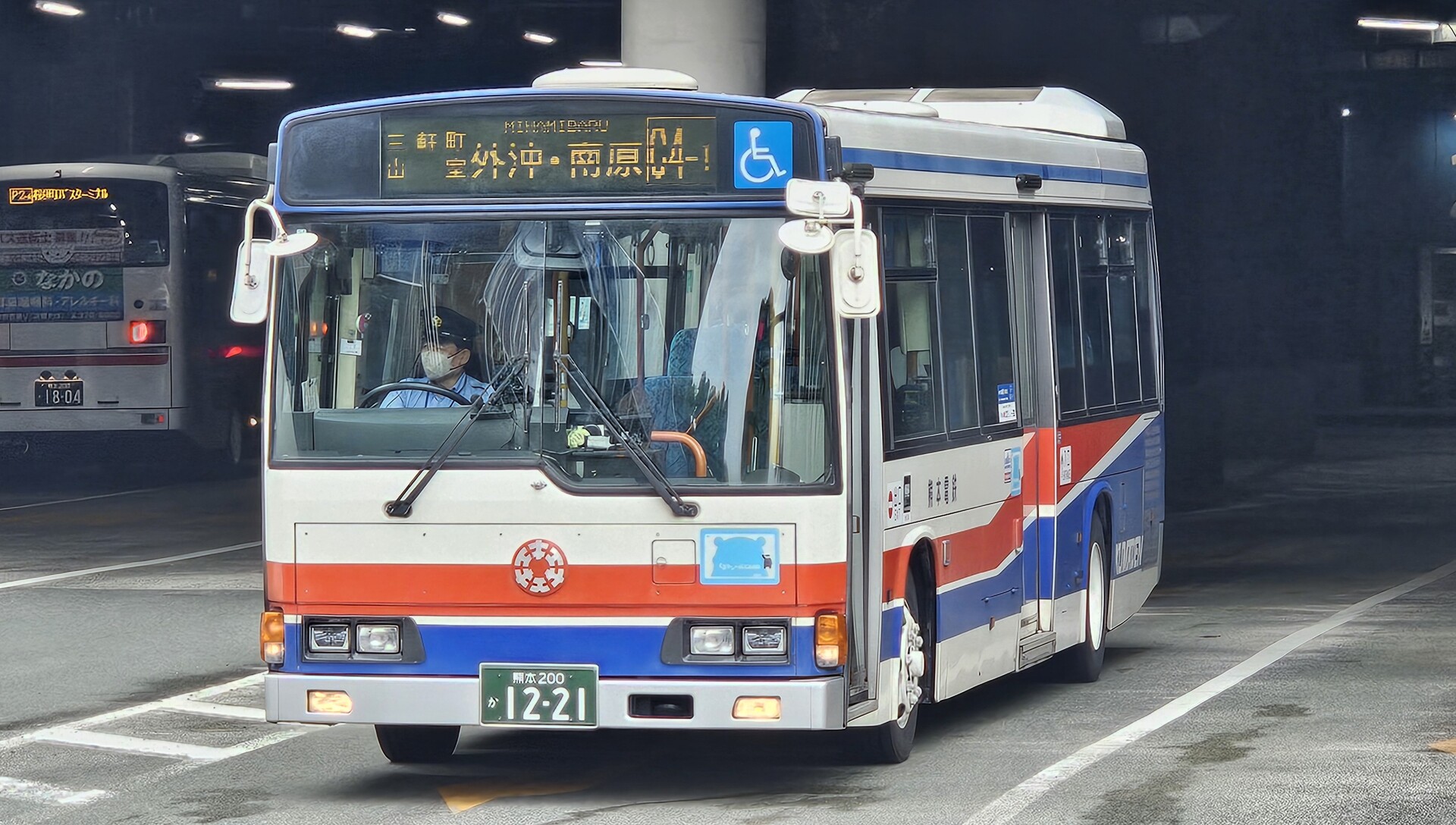 熊本電気鉄道 熊本200か1221 : 🚌BUS画像館熊本🚏九州産交バス 空港