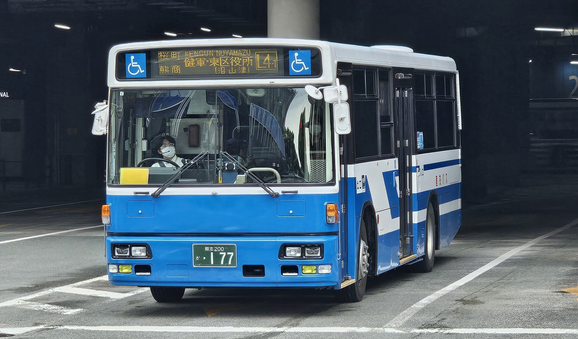 九州産交バス 熊本200か177 : 🚌BUS画像館熊本🚏九州産交バス 空港
