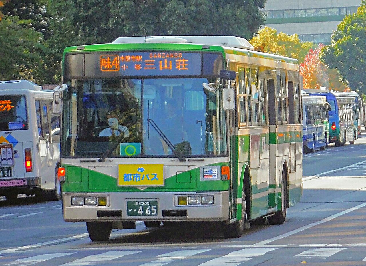 熊本都市バス 熊本200か465 : 🚌BUS画像館熊本🚏熊本県内のバス事業