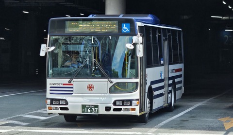 熊本電気鉄道 熊本200か1637 : 🚌BUS画像館熊本🚏九州産交バス 空港