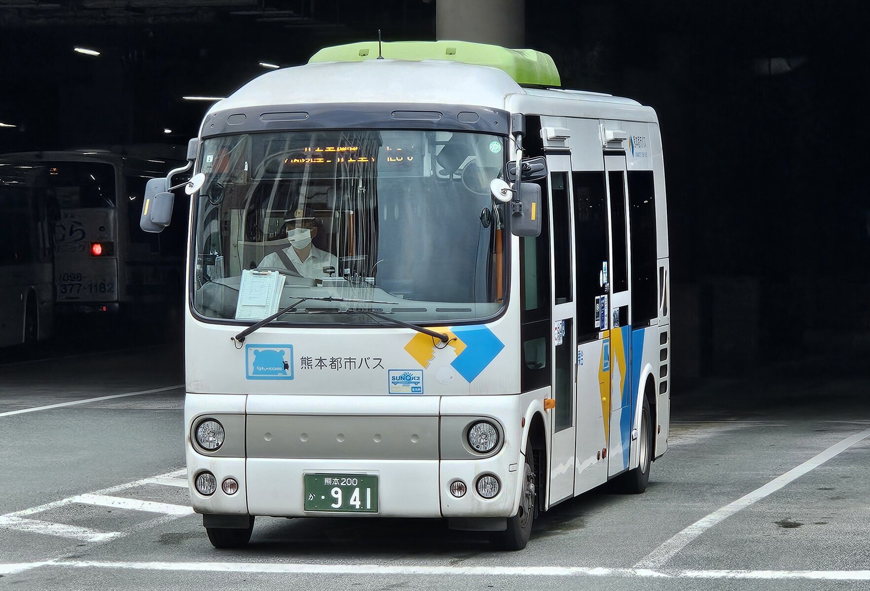 熊本都市バス 熊本200か941 : 🚌BUS画像館熊本🚏九州産交バス 運転