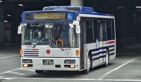 直*様 鉄道？バス？ サボ ひまわり 熊本方面行き 熊本電気鉄道 熊本200か1772 : 🚌BUS画像館熊本🚏くまモンのIC