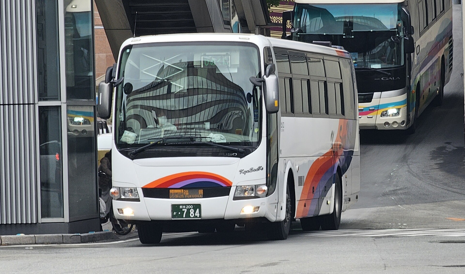 九州産交バス 熊本200か784 : 🚌BUS画像館熊本🚏九州産交バス 運転