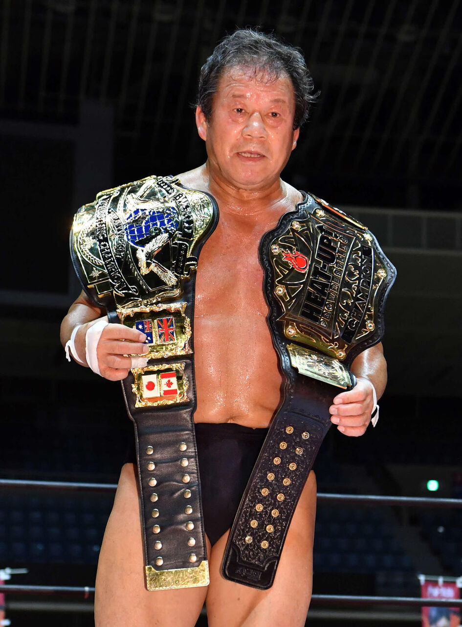 プロレス 67歳 藤波辰爾 23年ぶりシングル戴冠 50周年にビッグなプレゼント Quickスポーツまとめ