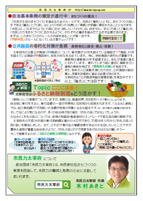 市民力通信(第13号)裏
