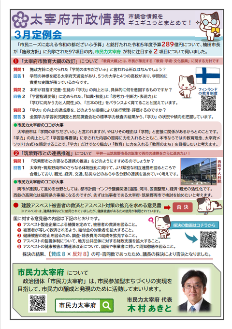 市民力通信（第39号）裏