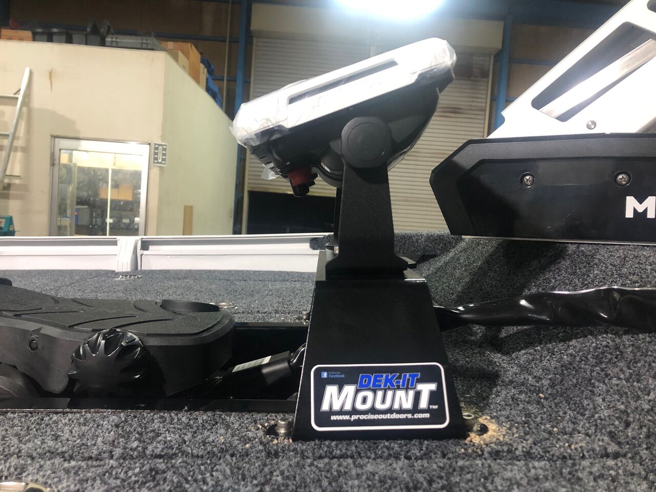 DEK-IT MOUNT 魚探マウント バウデッキ用シングル 魚探用
