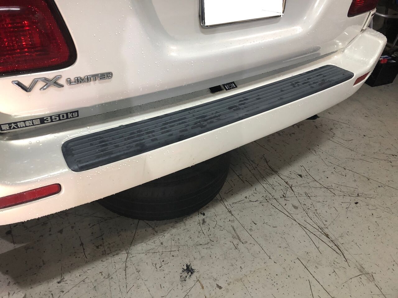 ヒッチメンバー取り付け：トヨタ ランドクルーザー100 : 本日の船大工。