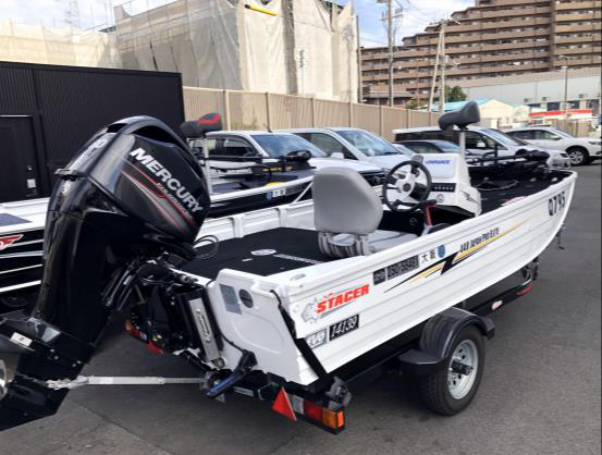中古ボート情報:ステーサーST-440SF 魚探付きセット 現キサカ 中古ボート情報:ステーサーST-440SF 魚探付きセット 現キサカ