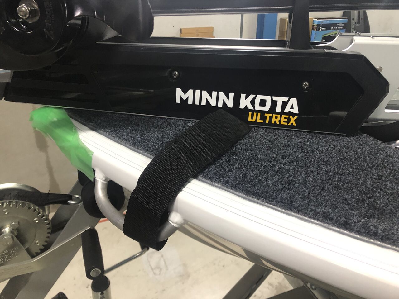 ミンコタ のマウントのベルト。 : 本日の船大工。 ミンコタ のマウントのベルト。 : 本日の船大工。
