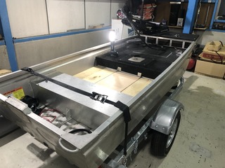 ウィザード WP298 ハイデッキ マウントセット 薄暗い
