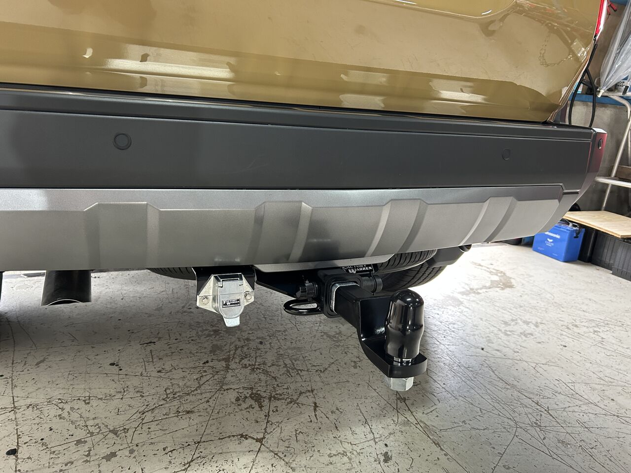 ヒッチメンバー　自作 ヒッチメンバー取り付け：トヨタ ランドクルーザー250 : 本日の船大工。