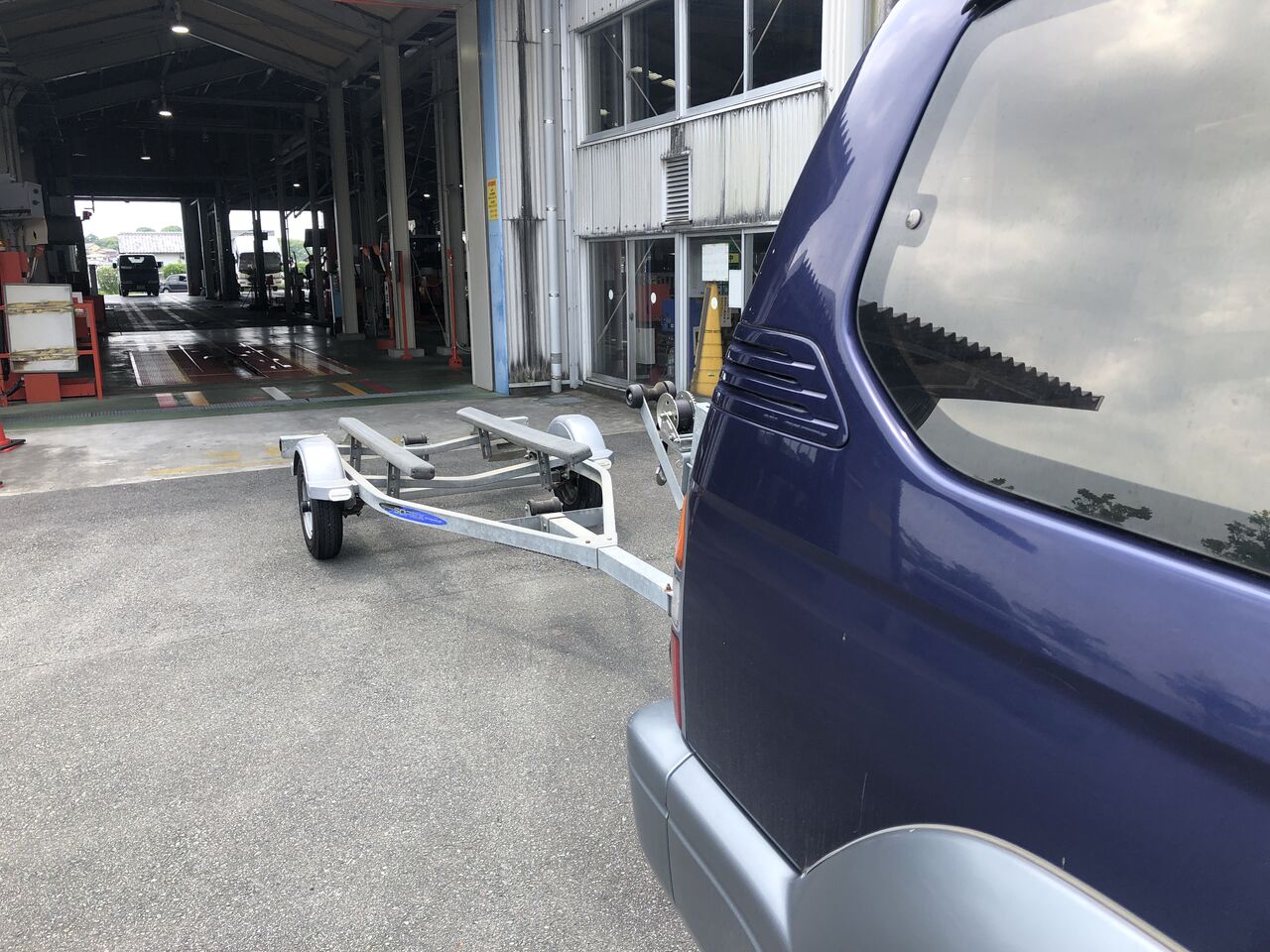 トレーラー車検 ヒッチメンバー取り付け 150系プラド モデリスタ ソレックスnewヒッチメンバー 本日の船大工 トレーラー車検 ヒッチメンバー取り付け 150系プラド モデリスタ ソレックスnewヒッチメンバー 本日の船大工