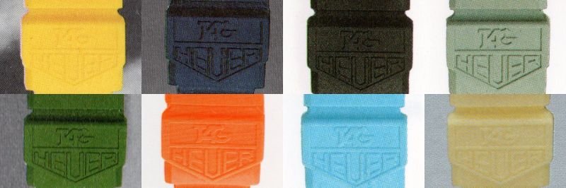 タグホイヤのフォーミュラ1 純正ベルト18mm メンズ用 ヴィンテージ