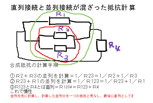 直並列回路合成抵抗問題 直並列回路合成抵抗問題