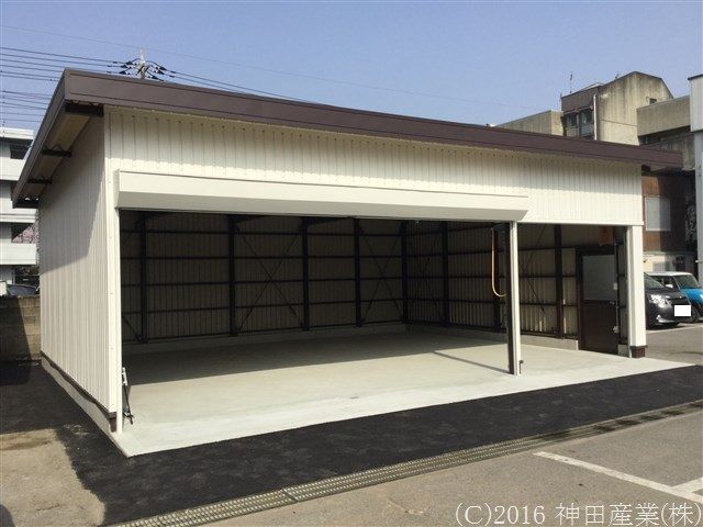 鉄骨ガレージ 神田産業ブログ 鉄骨ガレージ 神田産業ブログ