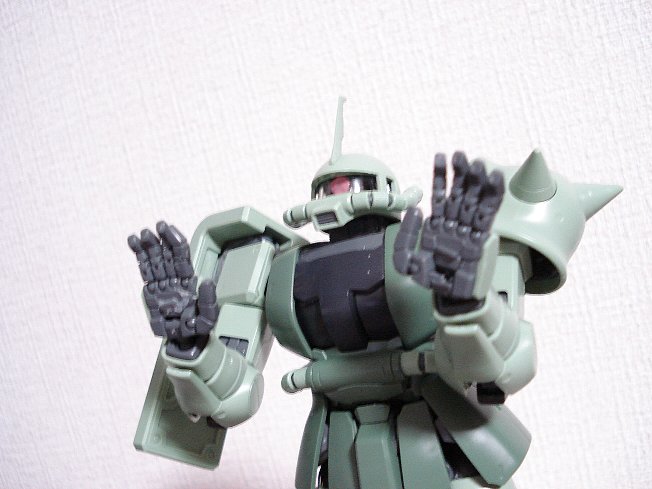 Mgザクで 隊長のザクさん を再現してみました 那矢一二三の四次元おもちゃ箱