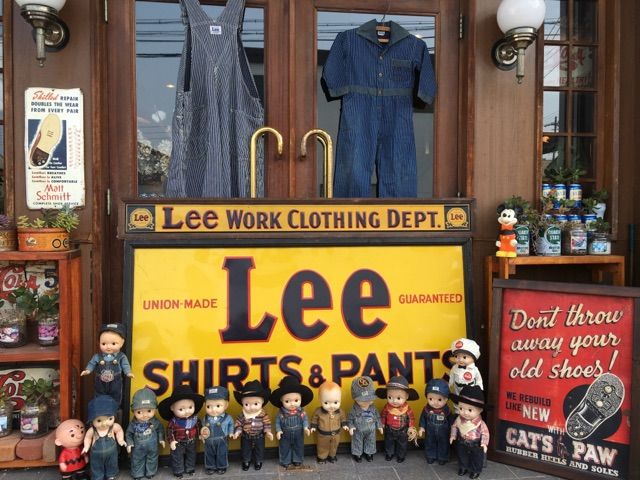 Lee 看板 到着です。 : knock_on_wood blog