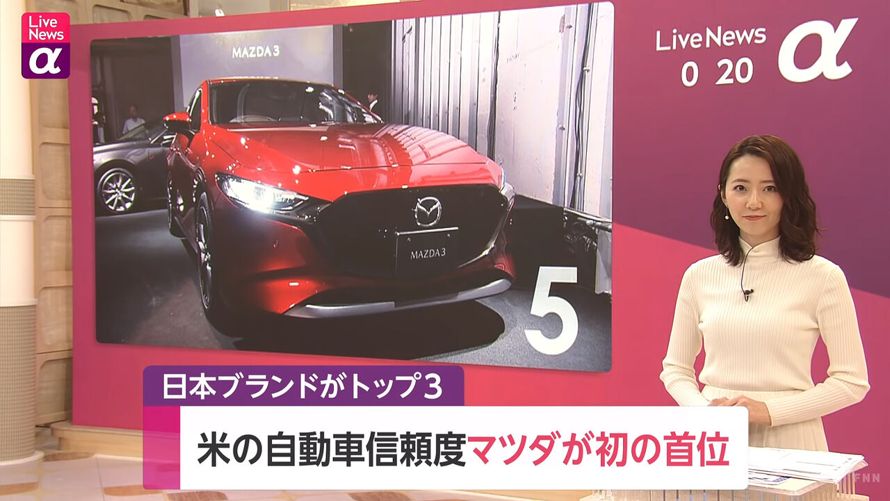 悲報 アメリカ人 33万人に聞いた 安全で信頼できる自動車 日本車が独占 テスラは大幅転落 ヨーキー W 速報