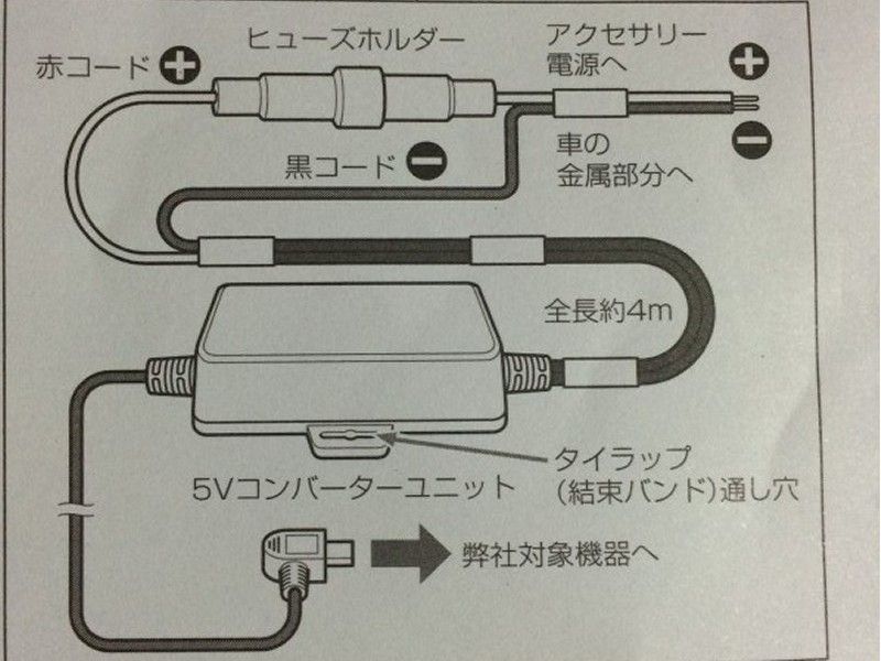 ドライブレコーダー ユピテル Dry Fh22 取り付け方法３ Carレポ