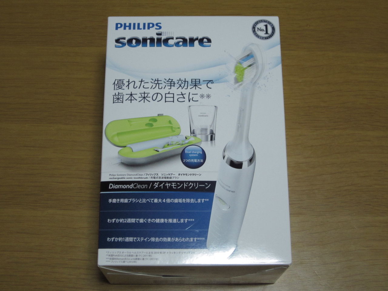 ソニッケアー2つのボタン