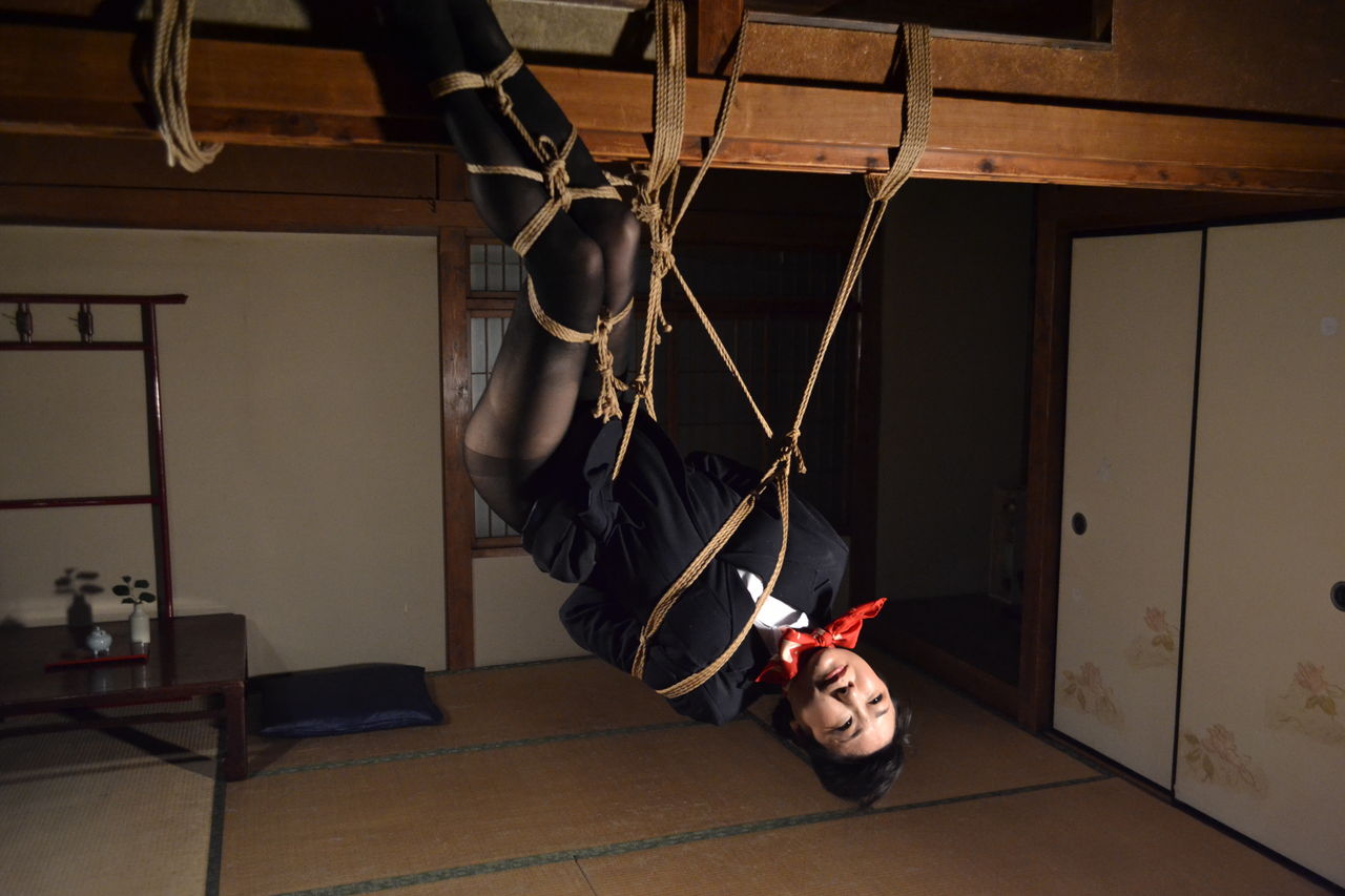 CA緊縛 美しき女性の緊縛美 (133) キャビン アテンダント（スチュワーデス）の美女(1) : ko_c_sanのblog