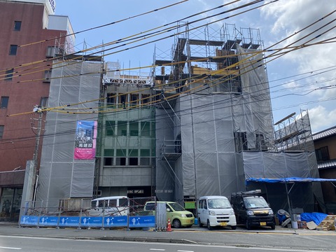 北常三島マンション4階打設工事完了！