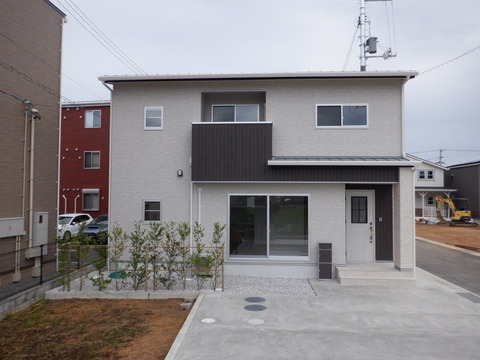 北島町鯛浜モデルハウス新築工事　竣工