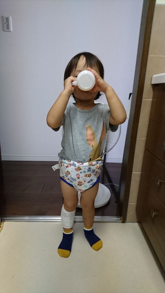 トイレトレーニング 三男編 迷走する小人