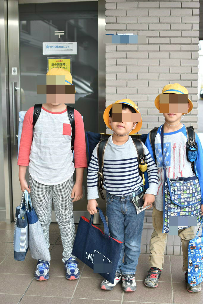 初登校 迷走する小人
