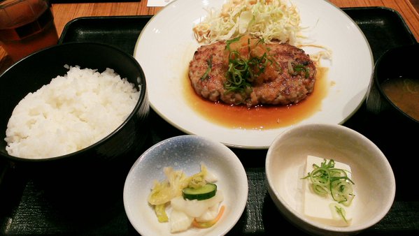 ワンコインランチ303 神戸jr灘駅 おろしハンバーグ Koba357 S Toys Bar