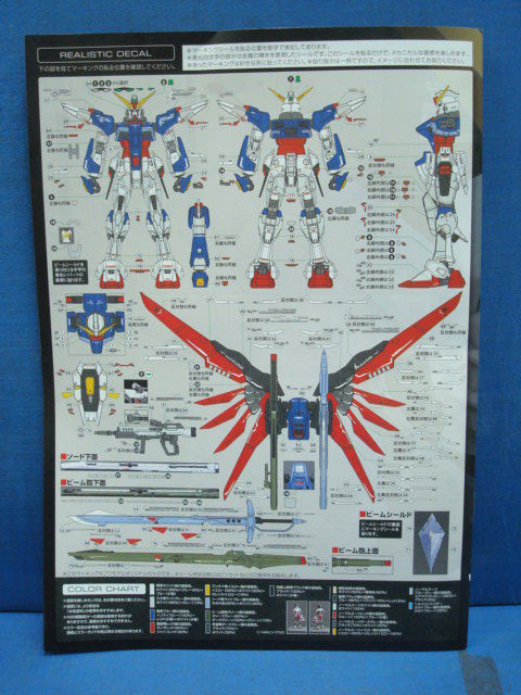 店頭用サンプル「RG 1/144 デスティニーガンダム」が届い 店頭用サンプル「RG 1/144 デスティニーガンダム」が届い