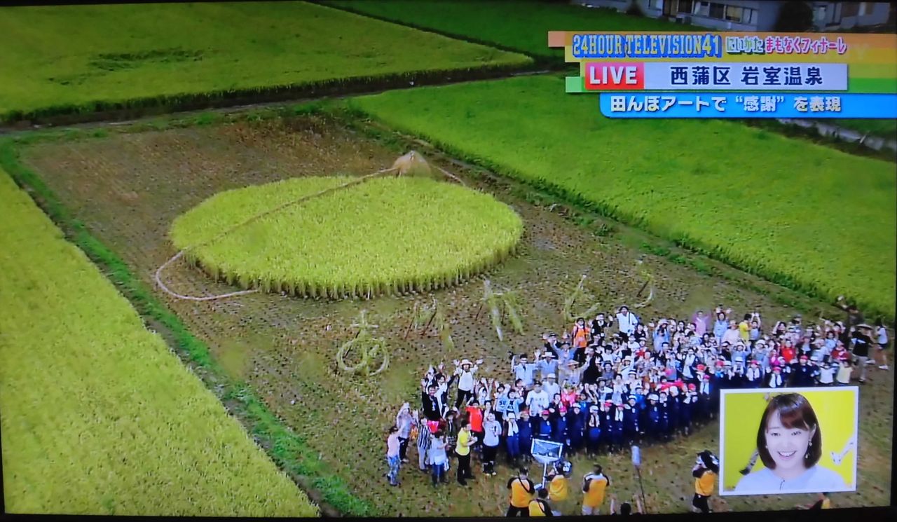 24時間テレビ 自転車キャラバン 宮崎