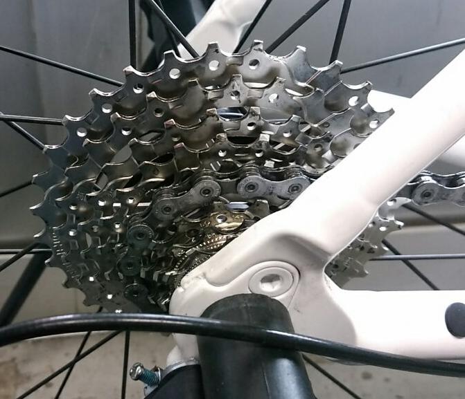 自転車 アルベルト クランク 交換