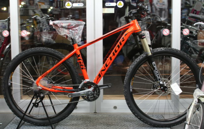 ANCHOR「アンカー」XG6 EQUIPE 2015年年モデル マウンテンバイク ANCHOR（ブリヂストン） ANCHOR 「アンカー」 XG6 CUSTOM 2015年モデル