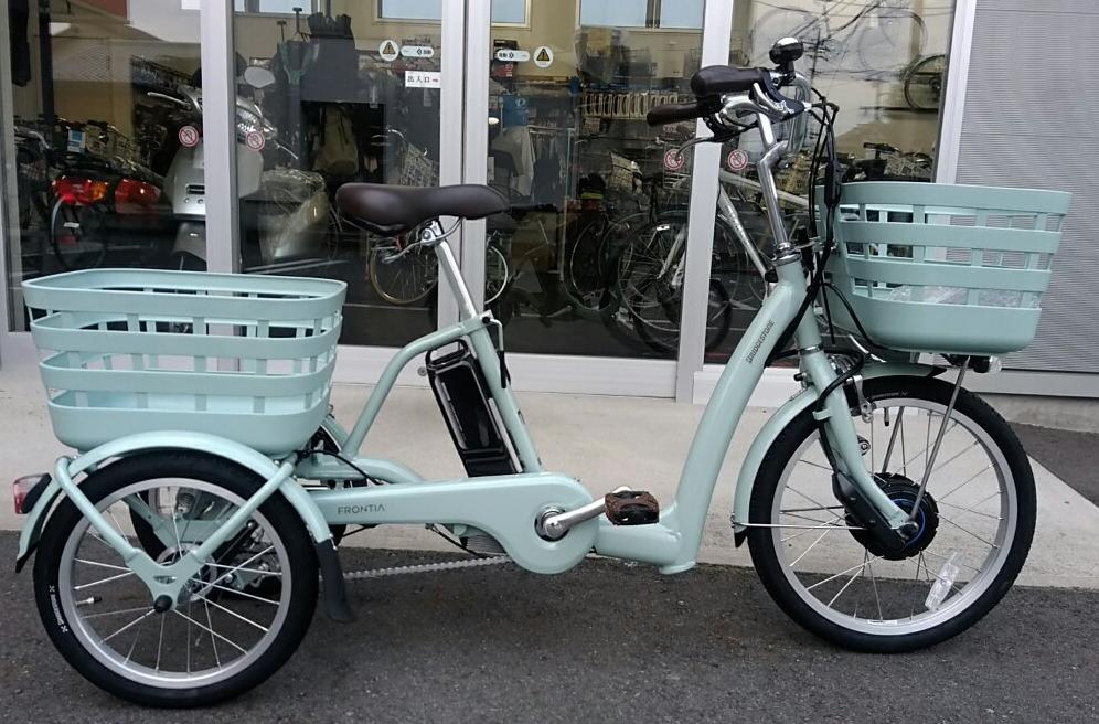 ブリヂストン電動三輪車『フロンティアラクットワゴン』納車しました 