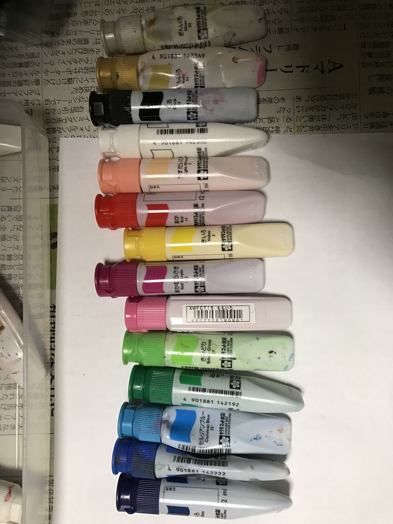 水彩画がよりお手軽になる パレットの作り方 Qのblog
